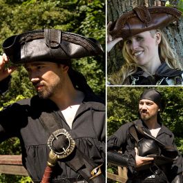 Larp Pirate Tricorn Hat