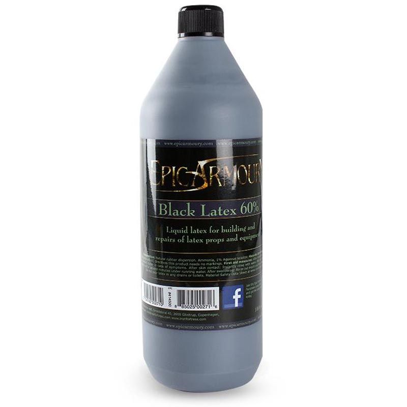 Black Liquid Latex 1 Litre