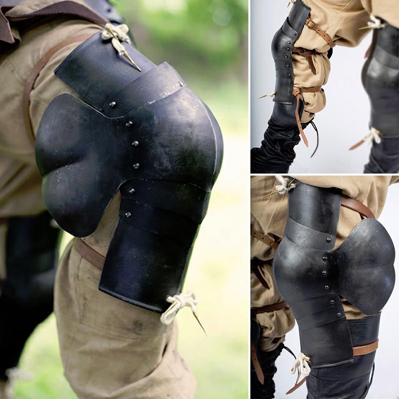 Larp Dark Floating Knees Armour