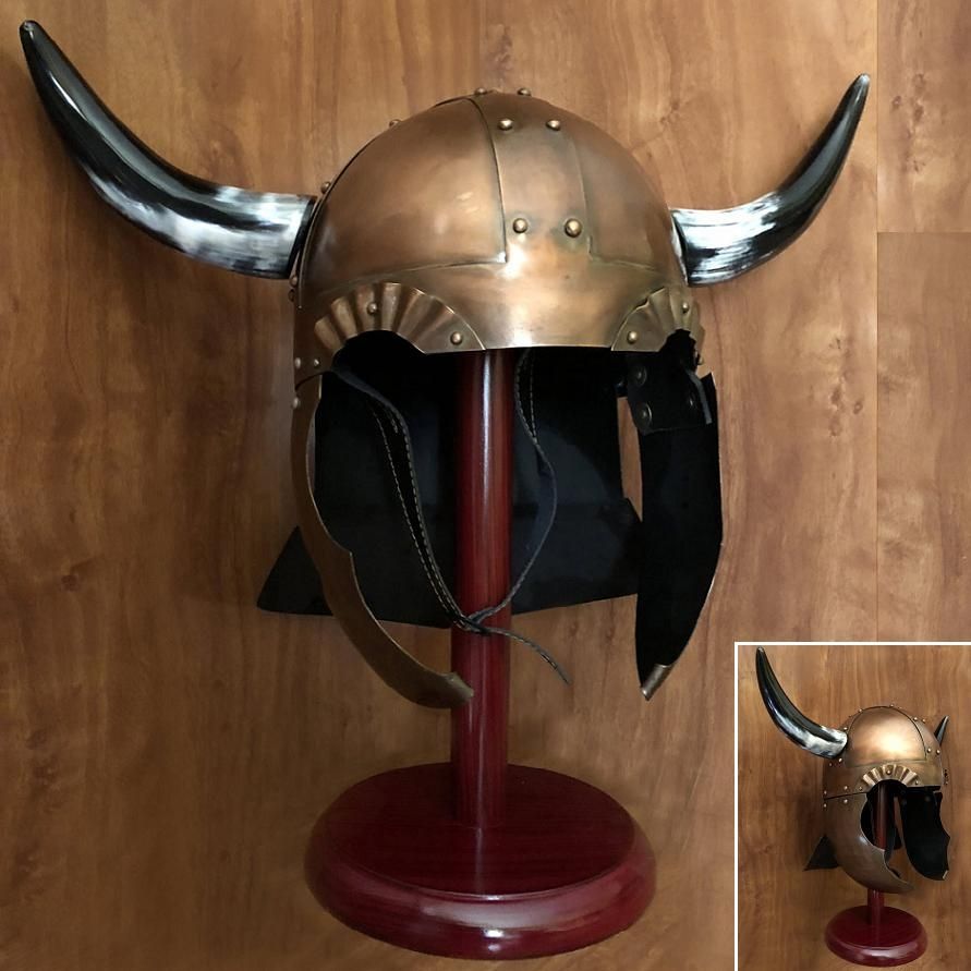 Horned Viking Helmet